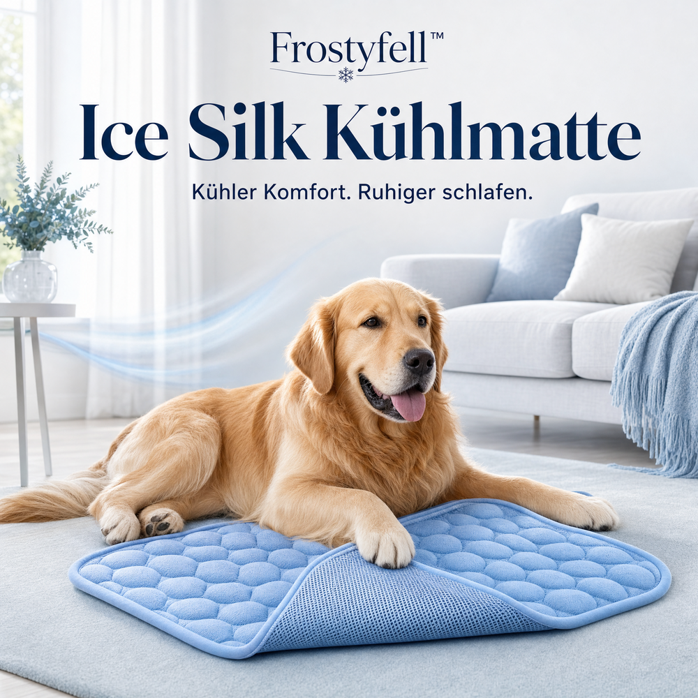 FrostyFell Selbstkühlende Kühlmatte für Hunde