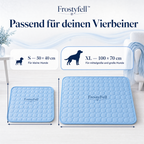 FrostyFell Selbstkühlende Kühlmatte für Hunde